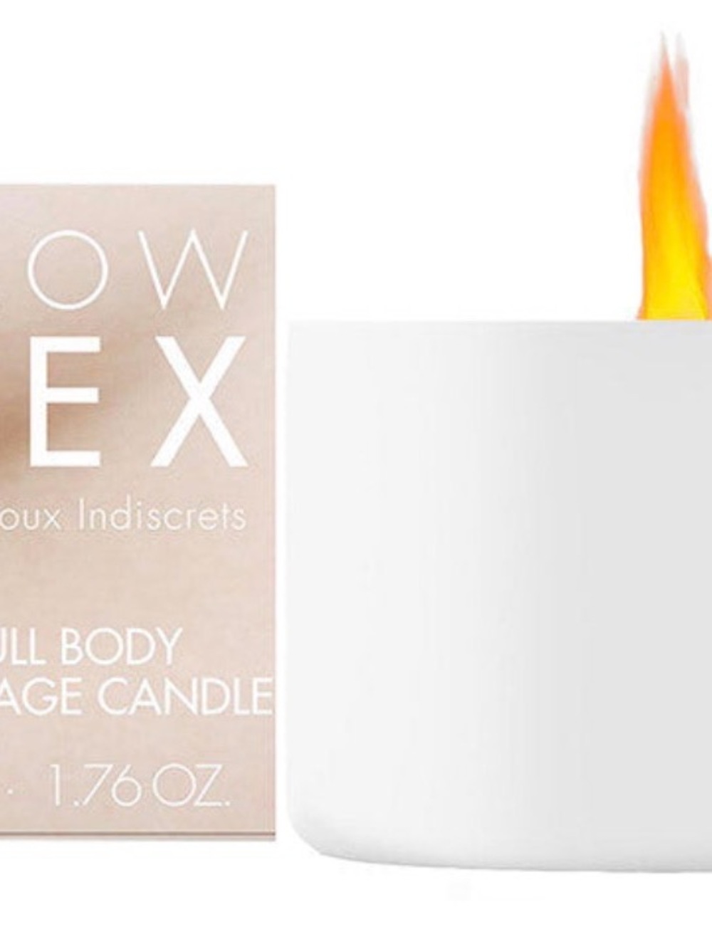 Full Body Massage Candle - Cream White - Picture 6 of 7